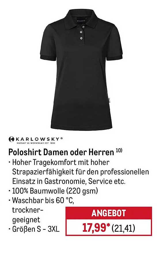 Poloshirt Damen oder Herren