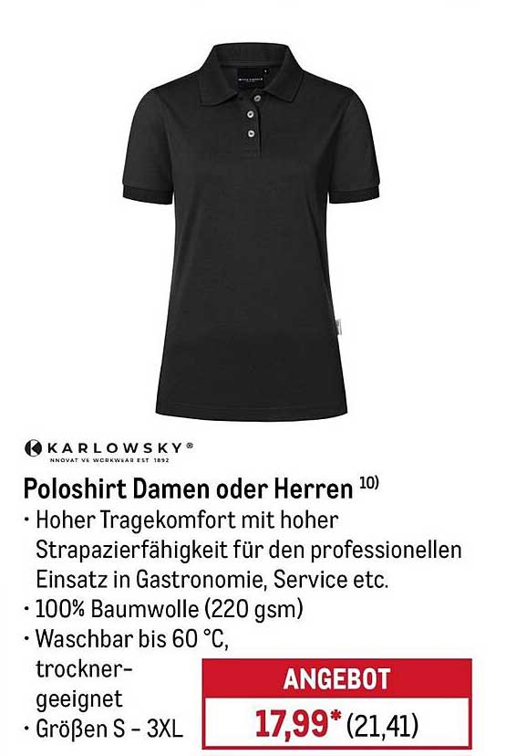 Poloshirt Damen oder Herren