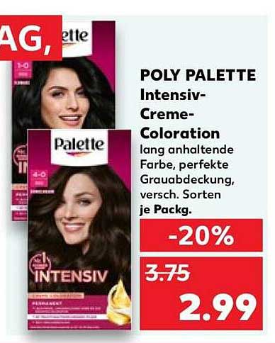 POLY PALETTE Intensiv-Creme-Coloration