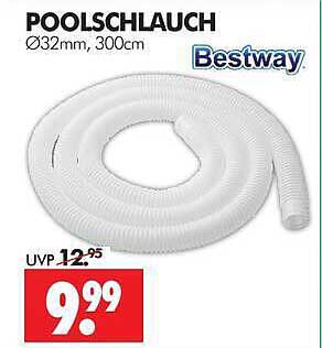 POOLSCHLAUCH Ø32mm, 300cm Bestway