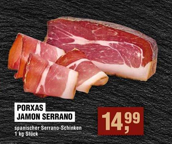 PORXAS JAMON SERRANO