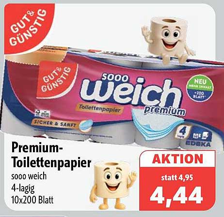Premium-Toilettenpapier