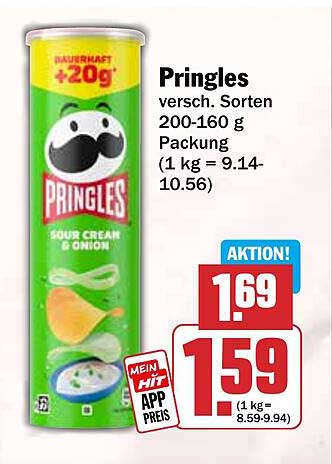Pringles versch. Sorten 200-160 g Packung
