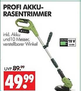 PROFI AKKU-RASENTRIMMER