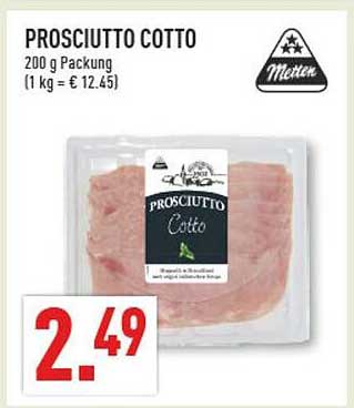 PROSCIUTTO COTTO