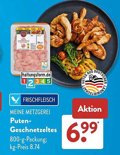 Puten-Geschnetzeltes