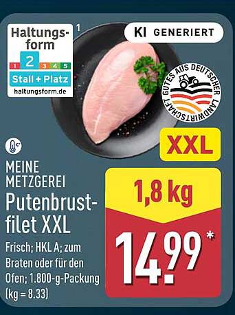 Putenbrustfilet XXL