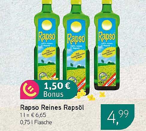 Rapso Reines Rapsöl