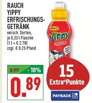 RAUCH YIPPY ERFRISCHUNGS-GETRÄNK