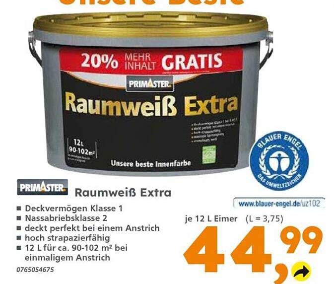 Raumweiß Extra