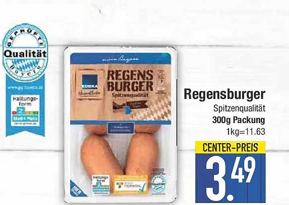 Regensburger Spitzenqualität 300g Packung