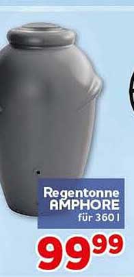 Regentonne AMPHORE für 360 l