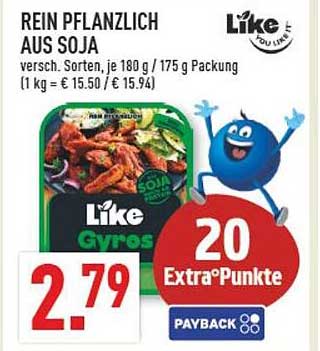 REIN PFLANZLICH AUS SOJA
