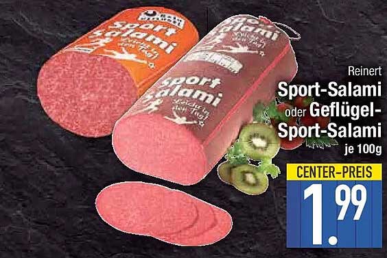 Reinert Sport-Salami oder Geflügel-Sport-Salami je 100g