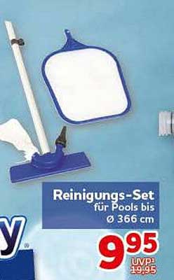 Reinigungs-Set für Pools bis Ø 366 cm