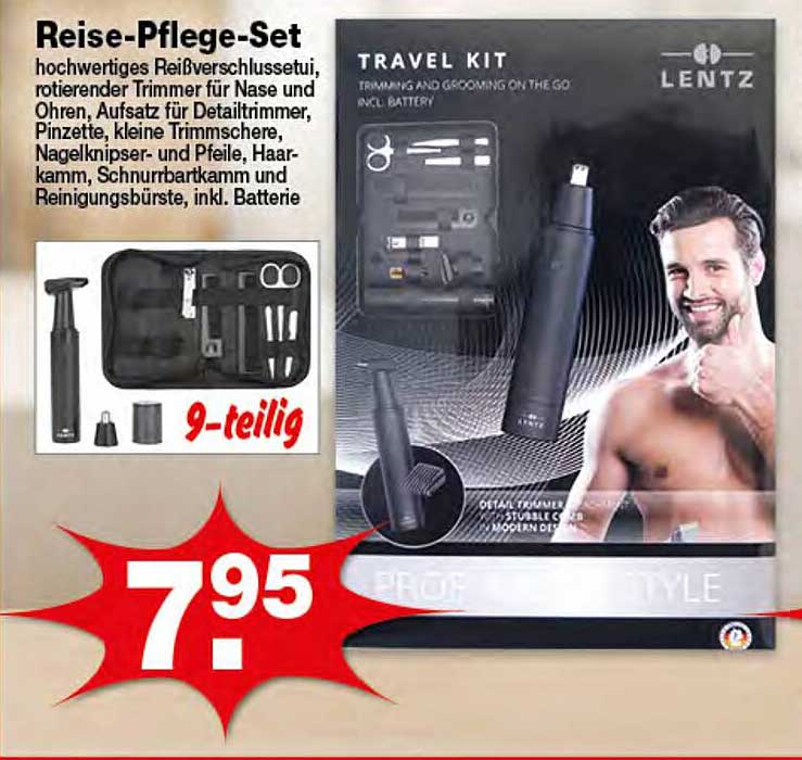 Reise-Pflege-Set