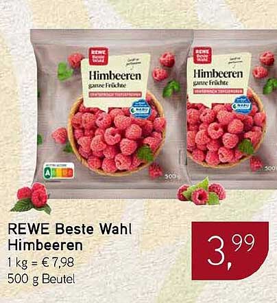 REWE Beste Wahl Himbeeren