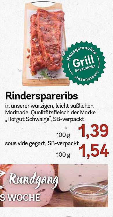 Rinderspareribs