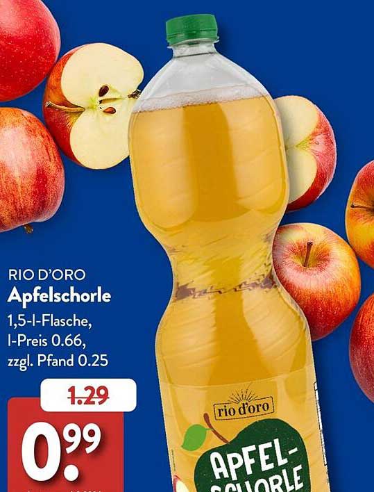 RIO D’ORO Apfelschorle