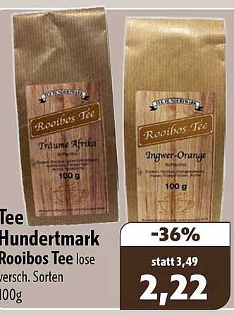 Rooibos Tee lose versch. Sorten 100g