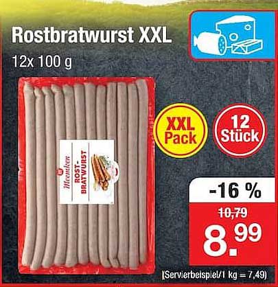Rostbratwurst XXL