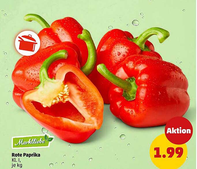 Rote Paprika