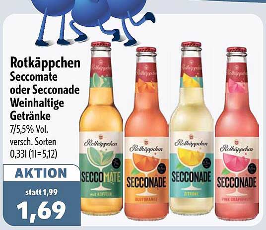 Rotkäppchen Seccomate oder Seccenade Weinhaltige Getränke