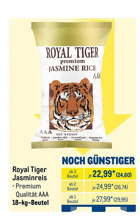 Royal Tiger Jasminreis