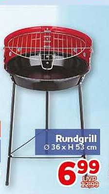 Rundgrill Ø 36 x H 53 cm
