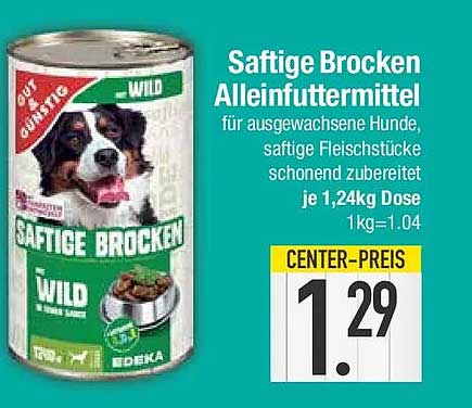 Saftige Brocken Alleinfuttermittel