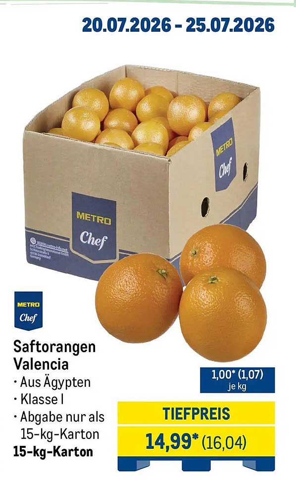 Saftorangen Valencia