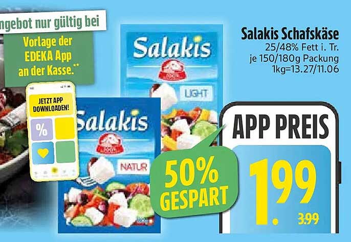 Salakis Schafskäse