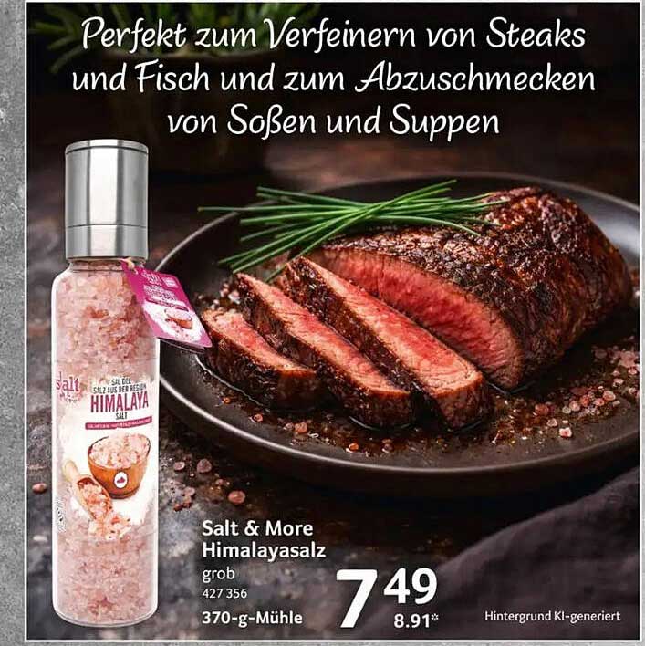 Salt & More Himalayasalz grob 370-g-Mühle
