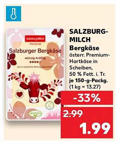 SALZBURG-MILCH Bergkäse