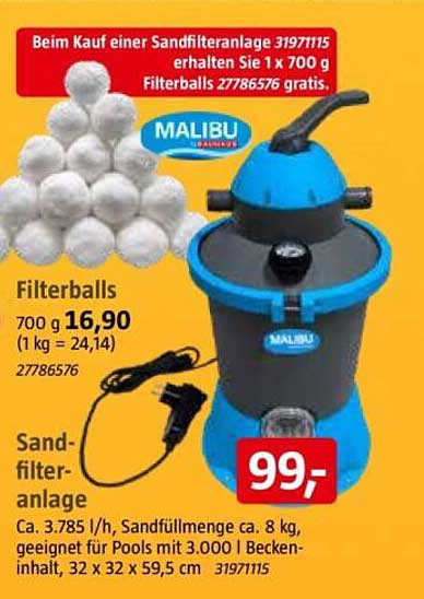 Sandfilteranlage