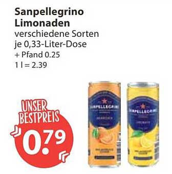 Sanpellegrino Limonaden