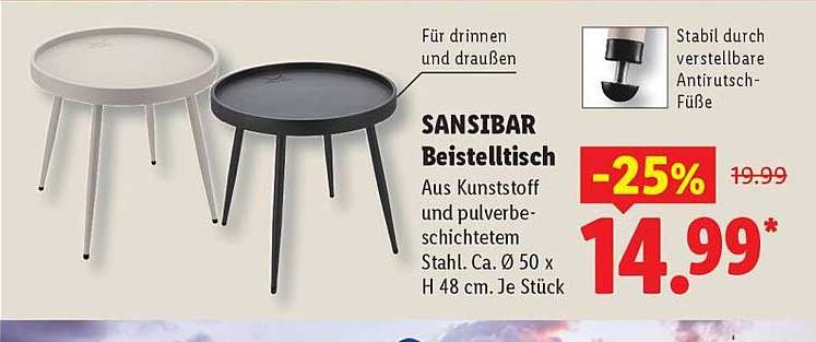 SANSIBAR Beistelltisch