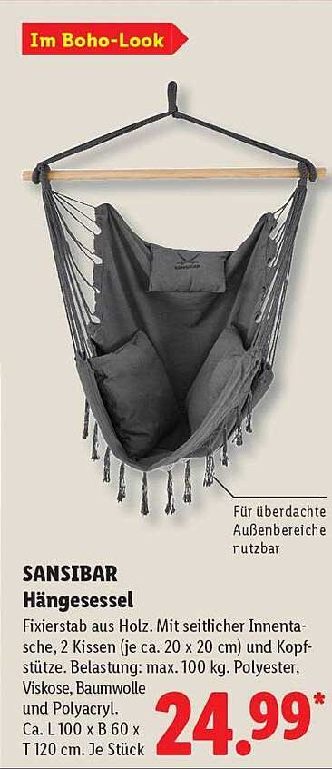 SANSIBAR Hängesessel
