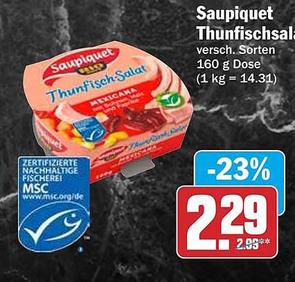 Saupiquet Thunfischsalat