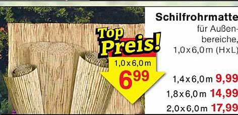Schilfrohrmatte