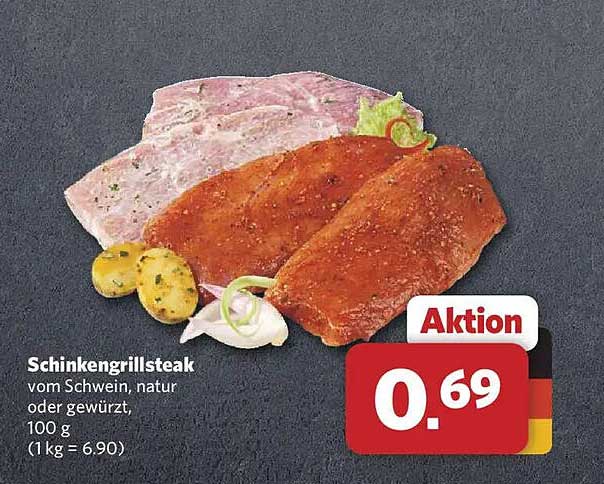 Schinkengrillsteak