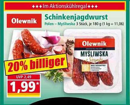 Schinkenjagdwurst