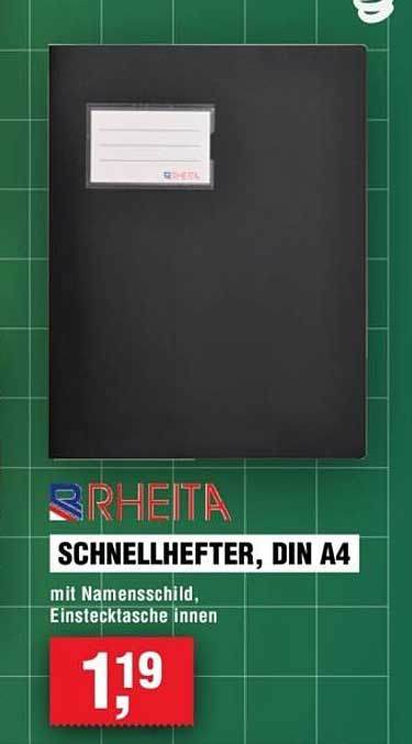 SCHNELLHEFTER, DIN A4
