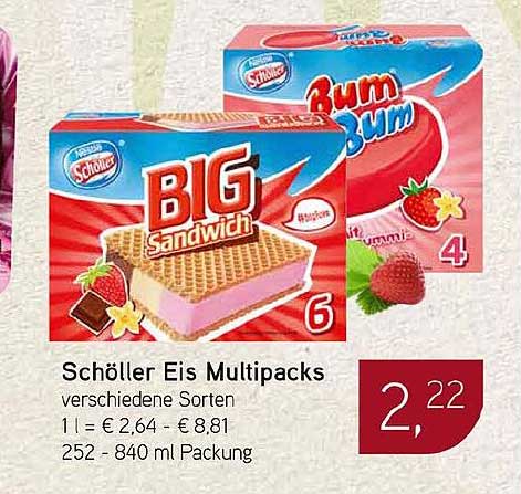 Schöller Eis Multipacks