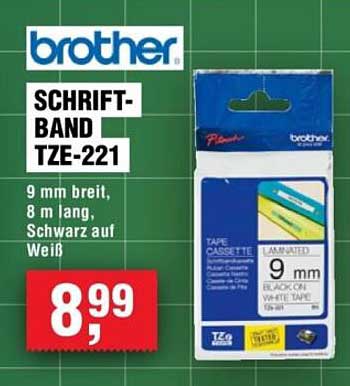 SCHRIFT-BAND TZE-221