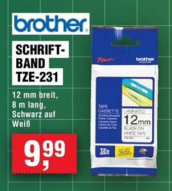 SCHRIFT-BAND TZE-231