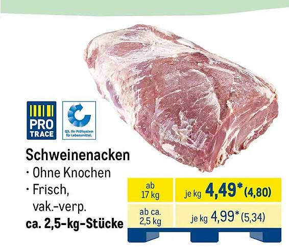 Schweinenacken