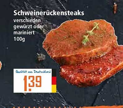 Schweinerückensteaks