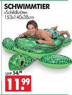 SCHWIMMTIER »Schildkröte« 153x140x38cm