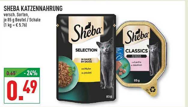 SHEBA KATZENNAHRUNG